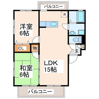 間取図 フォレストＴＯＭＩ