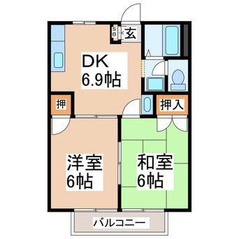 間取図 キャナルシティ壱番館・弐番館