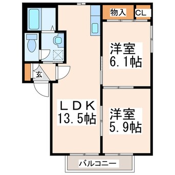 間取図 フレンドリー城南