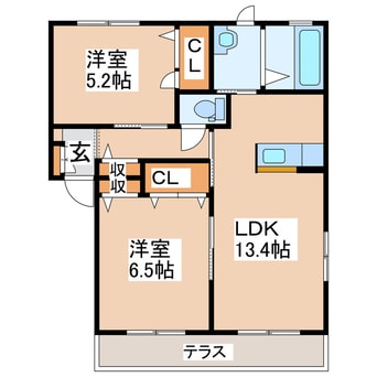 間取図 ハイマート万日