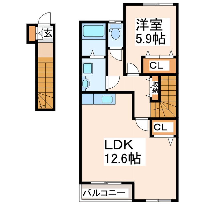 間取図 秋桜（富合）