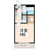 メルセデス・ハイム 1Kの間取り