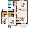 サニーレジデンスＡ・Ｂ（宇土） 2LDKの間取り