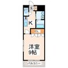 ファレノプシス 1Kの間取り