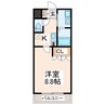 Casa　Lienzo 1Kの間取り