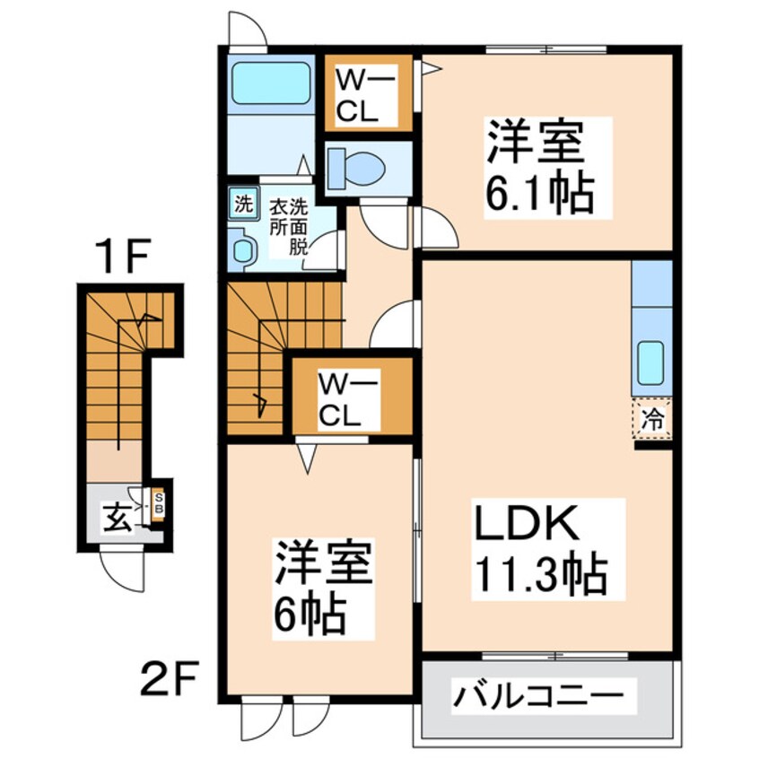 間取図 ニュープロスパー