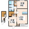 カーサエミネンスⅠ 2LDKの間取り
