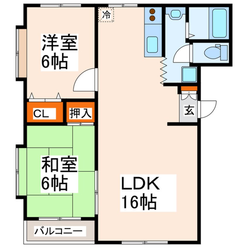 間取図 メゾンミレ2000－1