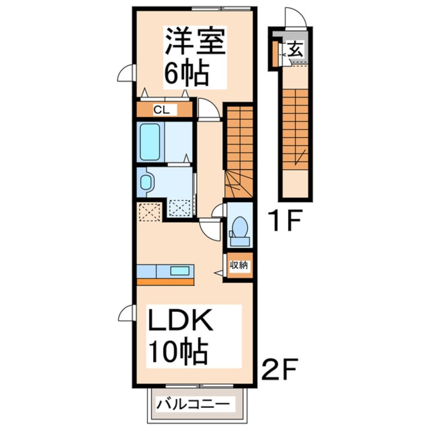 間取図 ラ・トゥール