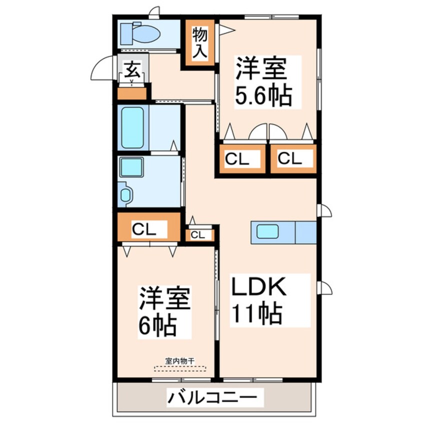 間取図 レトアポルテ