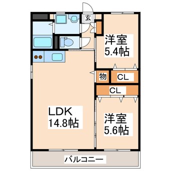 間取図 ボナールマンション