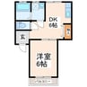 ソレイユ・リアン 1DKの間取り