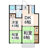 三宝ハイツ 3DKの間取り