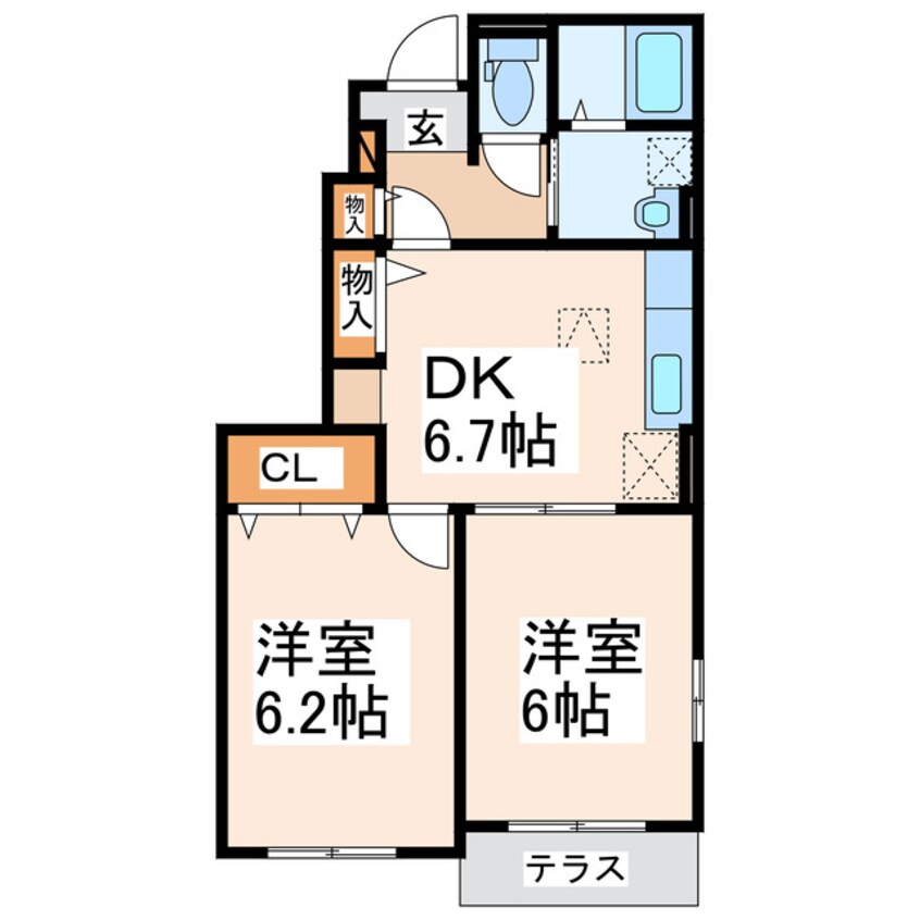 間取図 エルモア