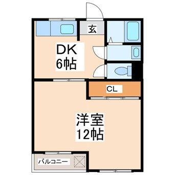 間取図 谷川ハイツ