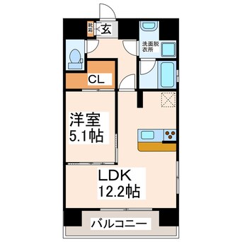 間取図 キャナルアーク
