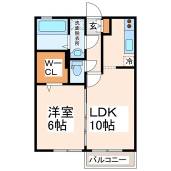 間取図 アークウィルⅠ