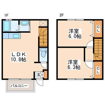 間取図 エステート小川