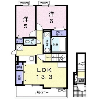 間取図 リクウェル　ポンテⅠ