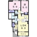 ベラ　ルーチェ　Ｃの間取図