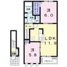 鹿児島本線/宇土駅 徒歩32分 2階 築4年 2LDKの間取り
