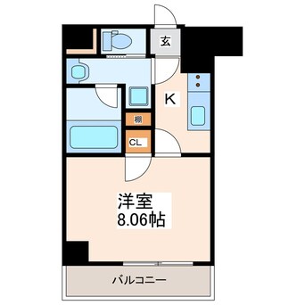 間取図 毘沙門TMJマンション