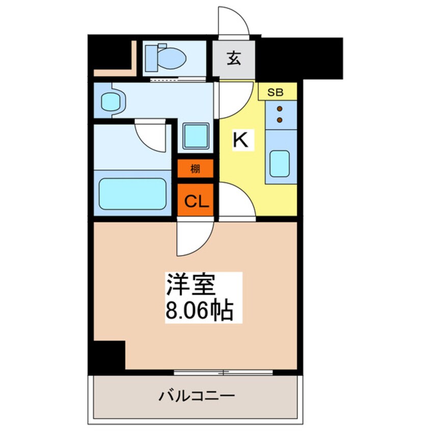 間取図 毘沙門TMJマンション