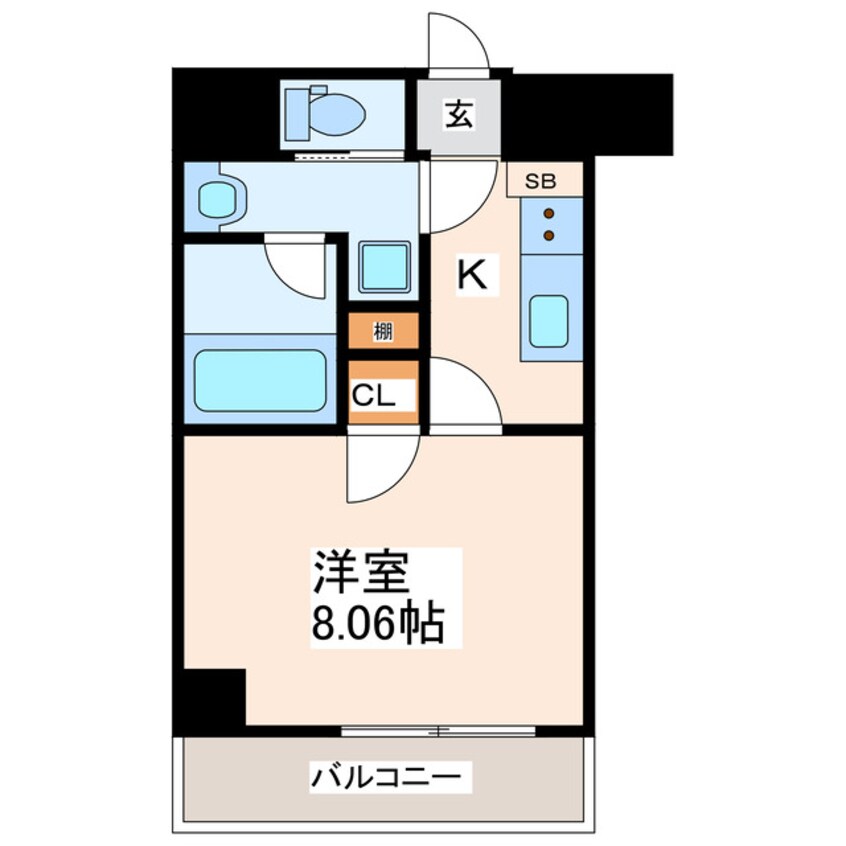 間取図 毘沙門TMJマンション