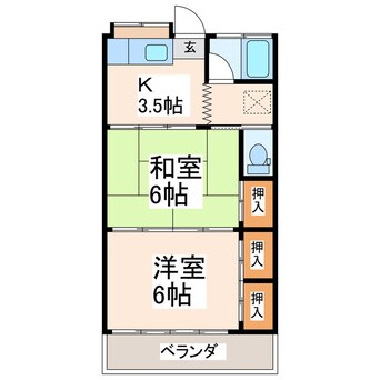 間取図 土田ハイツ