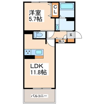 間取図 オッツ松橋