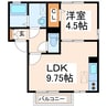 アウルズ・ヴィラ 1LDKの間取り