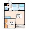 G-smart横手 1LDKの間取り
