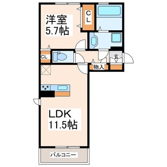 間取図 モルトグラッソ