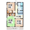 ノーブルハイツ 3Kの間取り