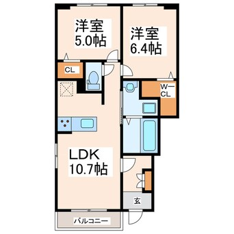 間取図 カルム