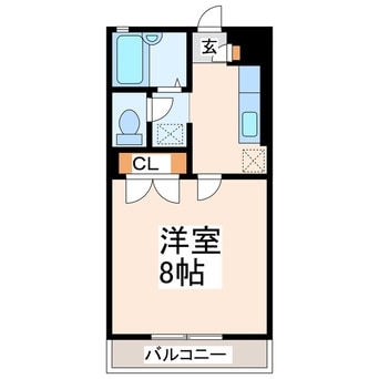 間取図 サザンクロス