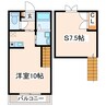 チェリースメル 1SRの間取り