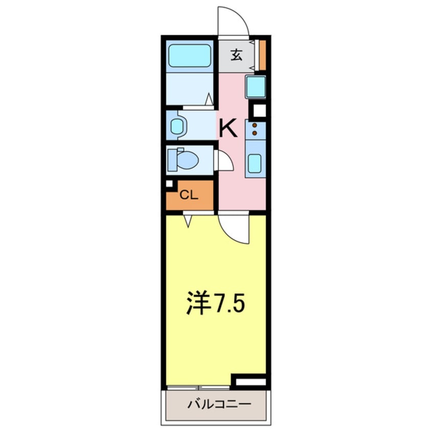 間取図 ウッドイン舳越