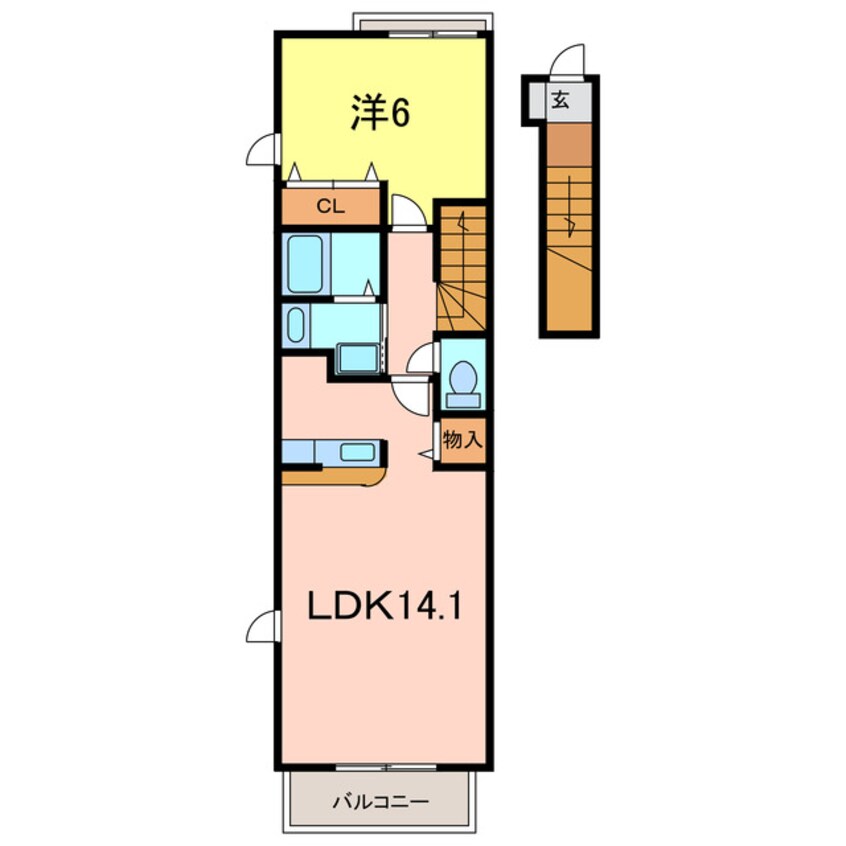 間取図 ツイン・フォレスト