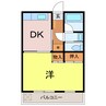 野田ビル 1DKの間取り