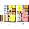 フェリーチェハウス 3LDKの間取り