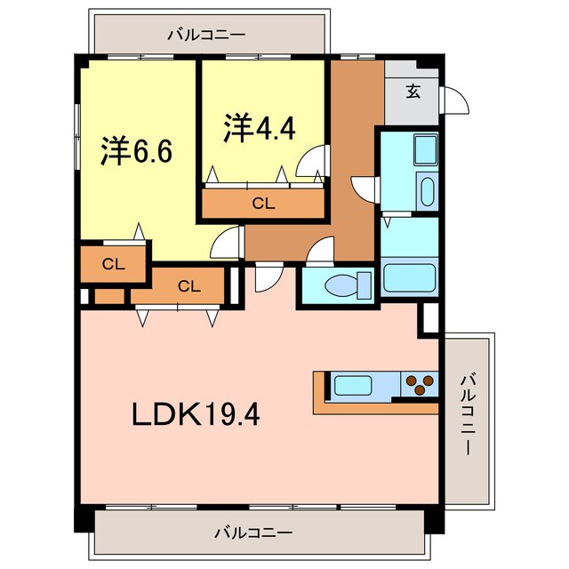 間取り図 グラート岡崎