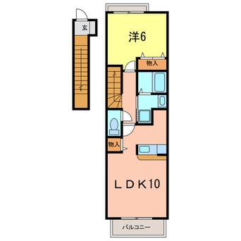 間取図 ハイツリーヒルズＡ