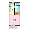Ｐａｒａｄｉｓｅ　Ｎｏｂａｔａ 1Kの間取り