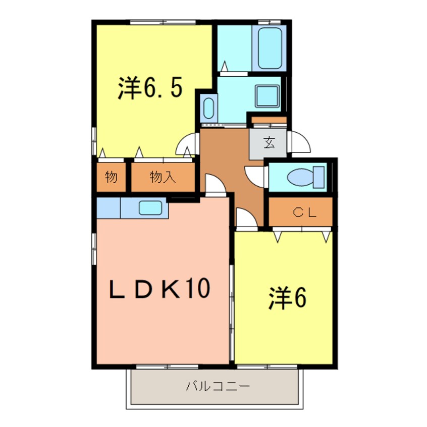 間取図 セジュール碧Ｃ