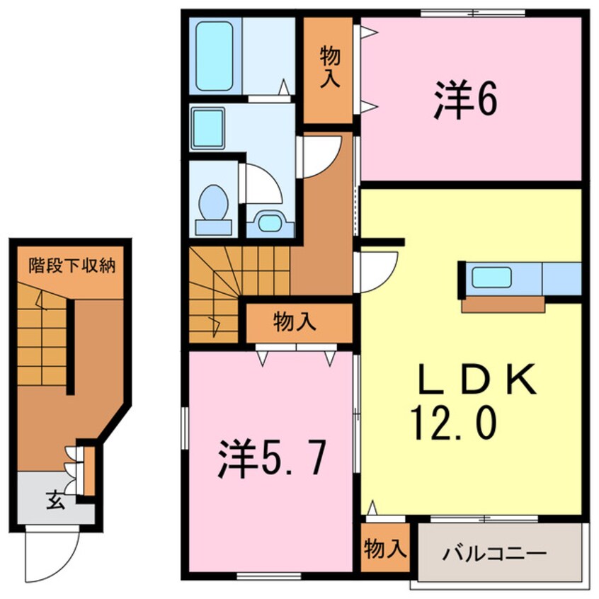 間取図 スプリングパレス