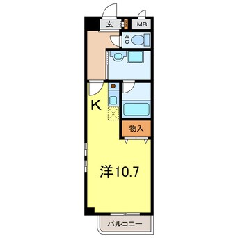 間取図 ハイライフマンションＨＯＲＩＯ　Ｂ.Ｌ.Ｄ