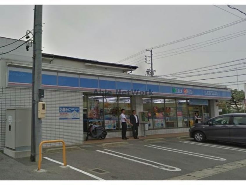 ローソン安城今池町店(コンビニ)まで431m シャンテ　フルール