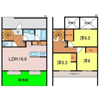 間取図 コロニーK　1