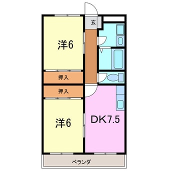 間取図 サウスウィンド